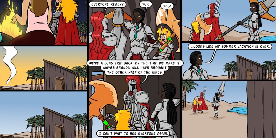 Breadfinder - Episode 303, Page 1: 303-Back and home again